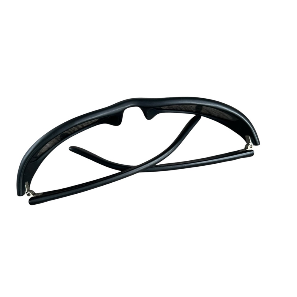 Von Zipper Backseat Sunglasses Y2K Style Matte Black Tinted Lenses READ - Picture 6 of 15